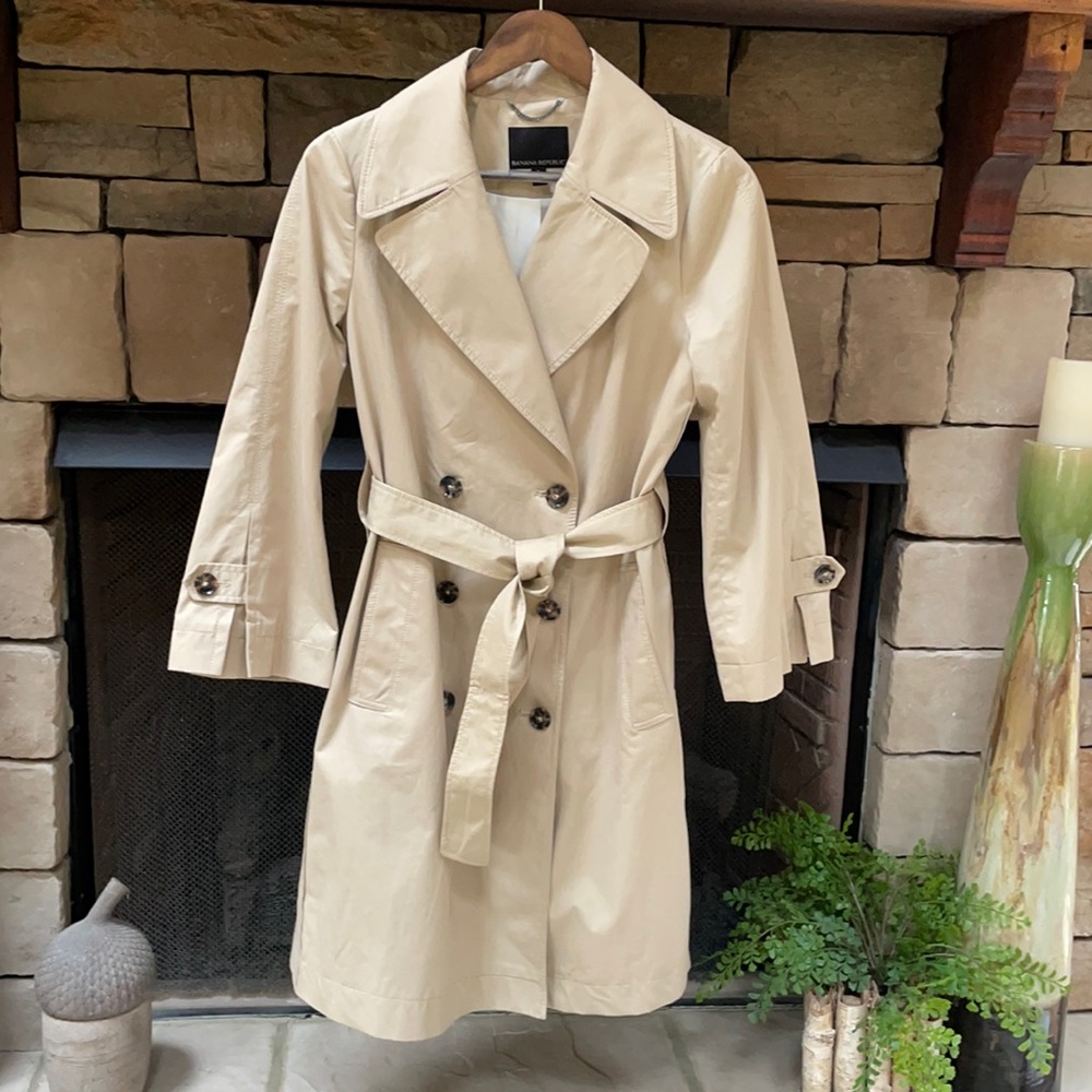 Banana Republic Mac/trench  coat